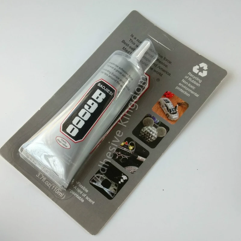 Быстросохнущий клей 110 мл B9000 высокотемпературный стойкий эластичный для Быстросохнущий клей 110 мл B9000 высокотемпературный стойкий эластичный для