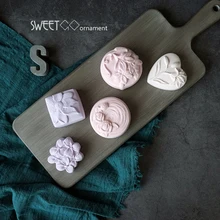 SWEETGO искусственный лунный торт 6 см имитация поддельный десерт глина wagashi Витрина реквизит для фотографий искусственные продукты