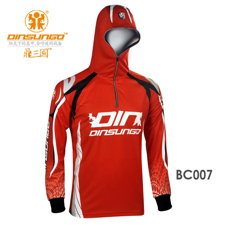 2016 Men Fishing Clothing Quick-dry Hiking Sun Protection Long-sleeve Fishing Skirt Clothes for Fishing Shirt S-XXXL BC007 din