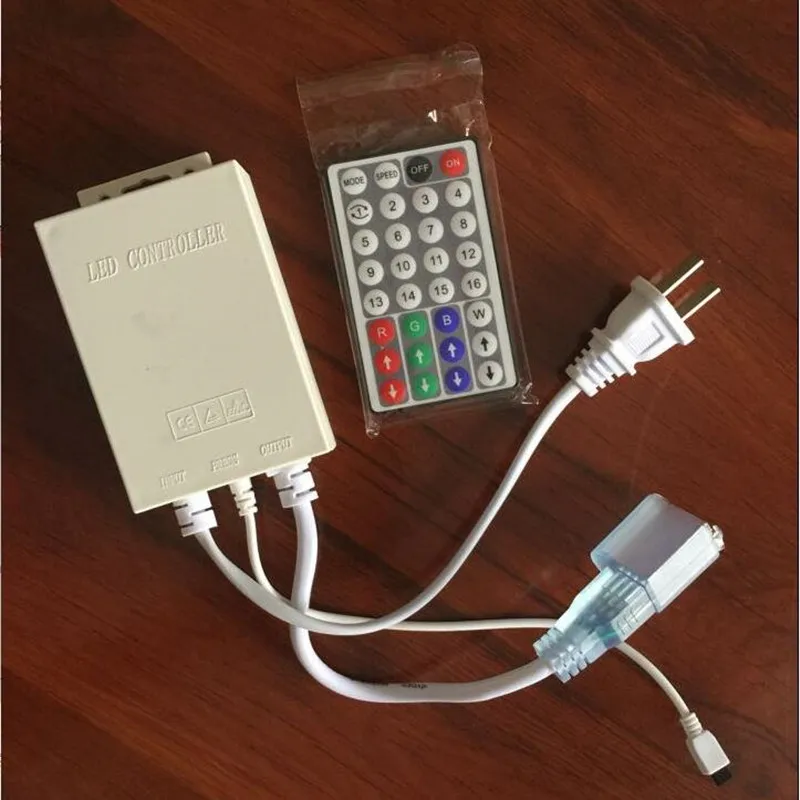 ИК-пульт дистанционного управления для RGB светодиодной неоновой ленты 110 В 220