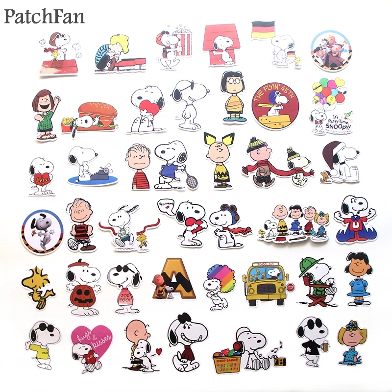 Patchfan 40 шт. Мультфильм собаки Игрушка Дети игрушка наклейка, сделай сам, Скрапбукинг альбом ноутбук телефон тетрадь Наклейка s Пастер A1847