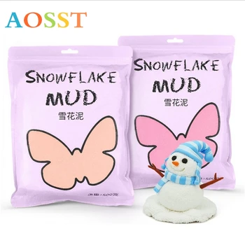 

Snowflake Mud Paper Clay 500G Paper Clay Soft Paper Clay Plasticine Drawing Slime Polymer Toy Mud Charm Ultra Light Clay Mud