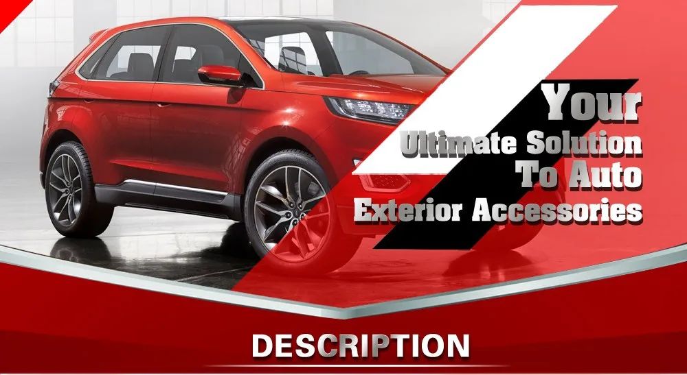 2012 2013 2014 For Ford Edge For LINCOLN MKX Triple Chrome Plated ABS Top Half Mirror Cover