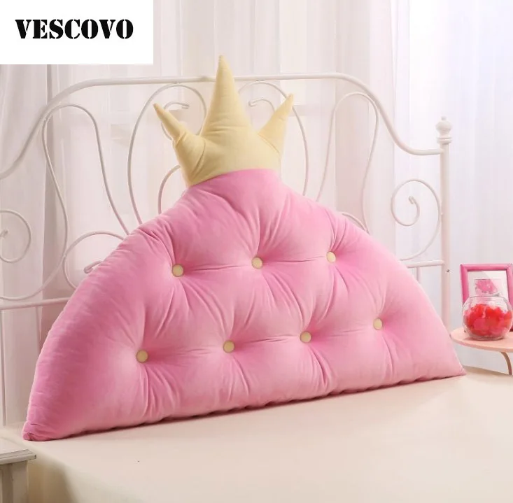 

Vescovo girls room bed wedge pillow for bed backrest cushion large waist cushion