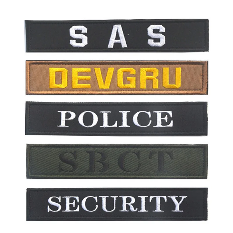 SAS DEVGRU SBCT охранная Военная нашивка на нарукавную повязку в армейском стиле|embroidered