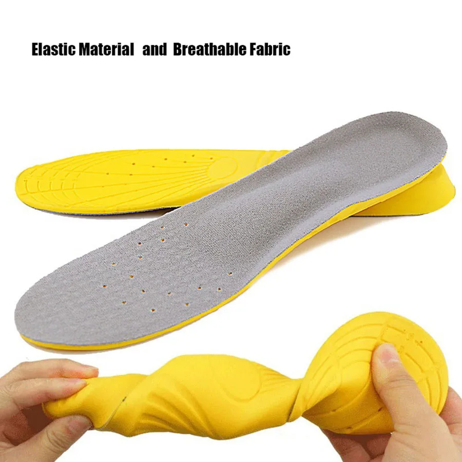 

PU Thickened Sports Insole Breathable Shock Sweat Absorption Shoes Men Women Basketball Football Running Military Insoles Z0057