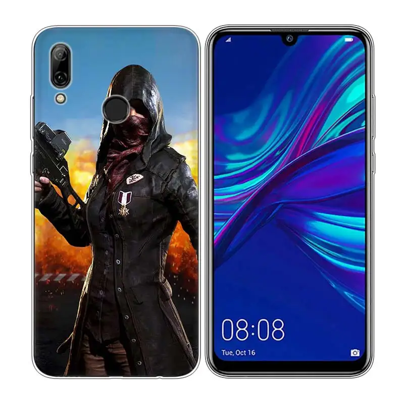 Силиконовый чехол для телефона PUBG игры Мода для huawei P30 Lite P Smart Honor 7A 8 8A 8C 8X 10i Y5 Y6 Y7 Y9 Pro - Цвет: Style 07