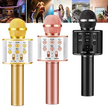 

Wireless Karaoke Handheld Microphone Player Bluetooth Mic Speaker GDeals
