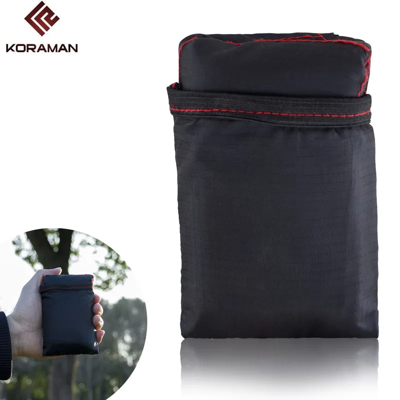 KORAMAN folding outdoor pocket blanket waterproof beach picnic camping