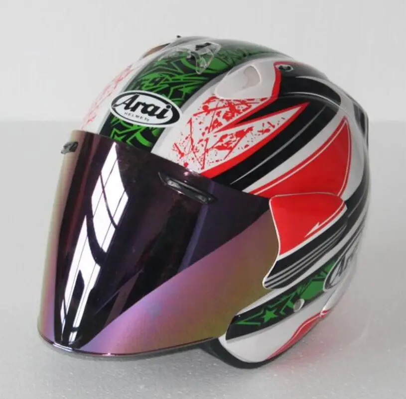 Горячая распродажа! 2018 для ARAI R3 шлем полушлем мотоцикла открытым уход за кожей