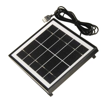 

5.5W Solar Charger For Mobile Phones+USB Output+High Quality Mono Solar Panel Solar Battery Charger Power Station