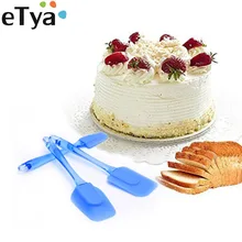 3 шт. синий популярный силиконовый шпатель для масла скребка для перемешивания торта посуда шпатель щетка нож для смешивания приготовления теста тоже