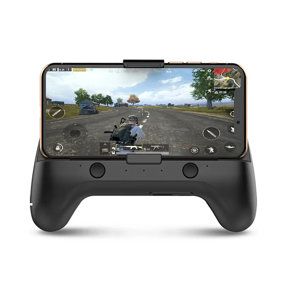 

Double fan Gamepad Grip gaming handle grip with cooler Mobile Phone Game Trigger Controller L1R1 Joystick fan for iphone PUBG