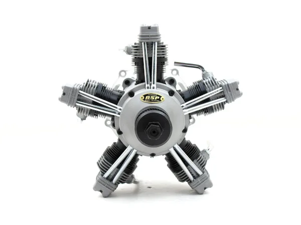 

Free shipping ASP four stroke five cylinder methanol engine FS400AR oil dynamic engine for rc airplane