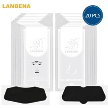 20шт удаления угрей наклейка на нос от маски лечения акне пор полосы естественная растительная эссенция маска для носа