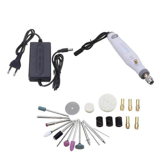 220V/110V 18W Universal Mini Engraving Machine Grinder Polisher Electric Drill Kit Variable Speed Grinder Pen DIY Hand Tools