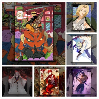 

NARUTO Single Minato Naruto Kaguya Anime manga wall Poster Scroll I