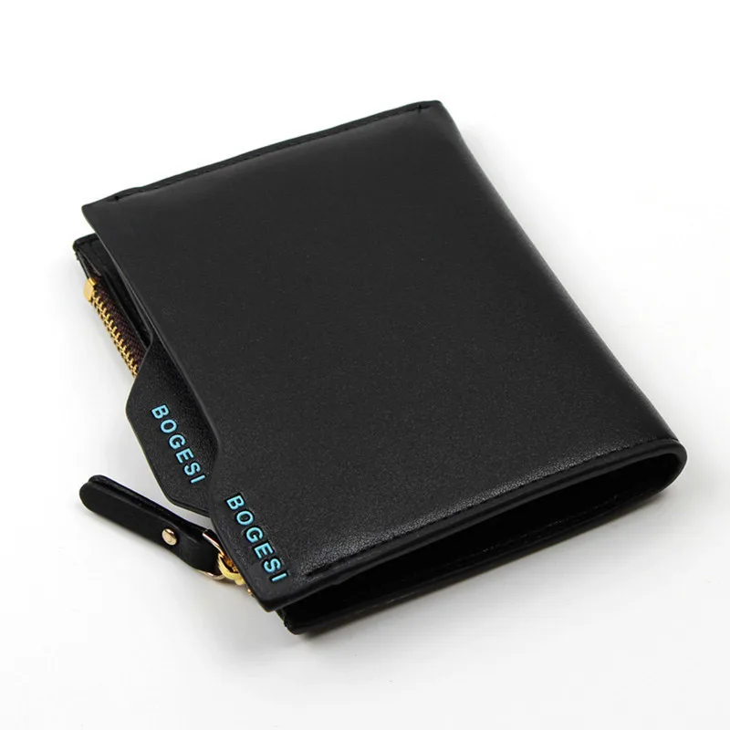 

New men's folding wallet fashion design multi-function wallet men's retro business wallet long wallet card package
