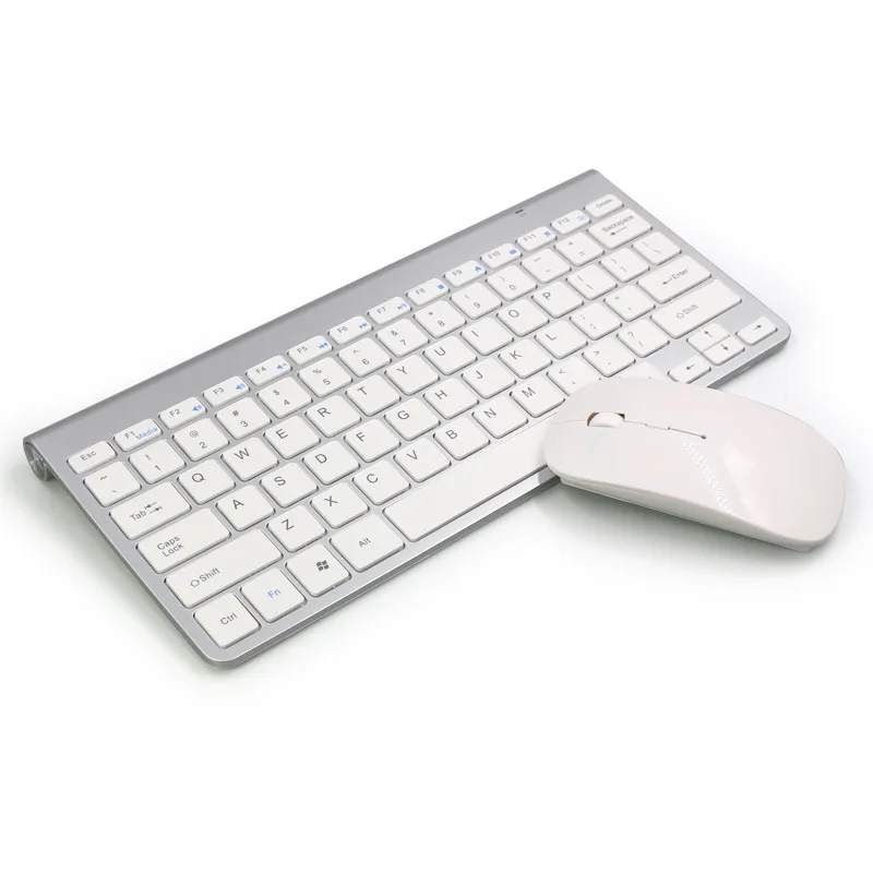 

2.4G Wireless Mini Keyboard Mouse Combo Silent Button Keyboard Gaming Mouse For Macbook Lenovo Dell Asus HP Laptop PC Computer