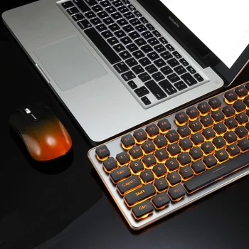 

Wireless Mute Keyboard Mouse Combo Set 1600 DPI Wireless Mouse Keyboard Suit Gamer Gaming For Home Office Laptop PC