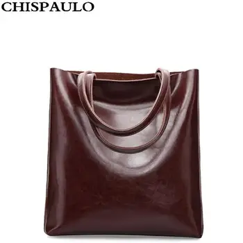 

Genuine Leather Female Handbag 2019 New Vintage Brand Luxury Large Shoulder Bags Ladies Quality Cowskin Tote Bags Bolsa Feminina