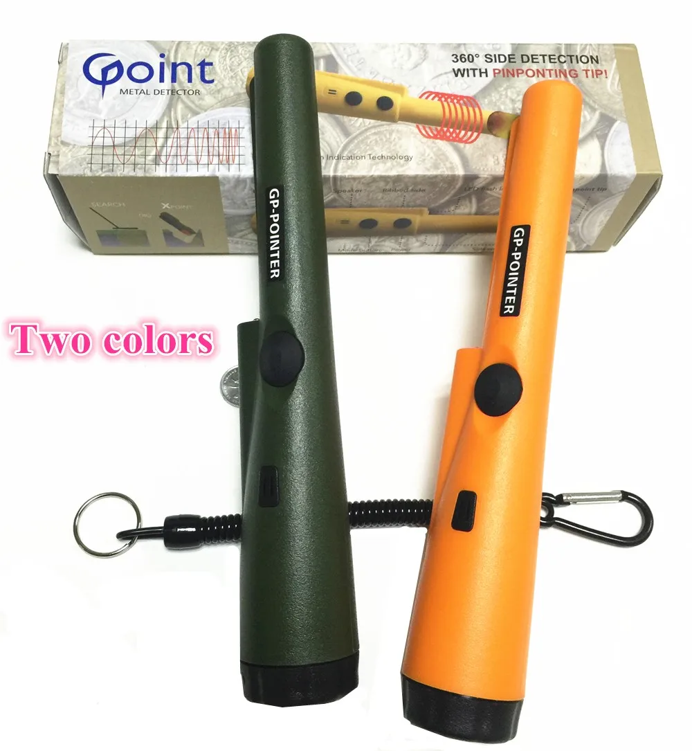 

2019 NEW Arrived CSI Pinpointing metal detector GP-pointer gold metal detector Static alarm with Bracelet free shipping