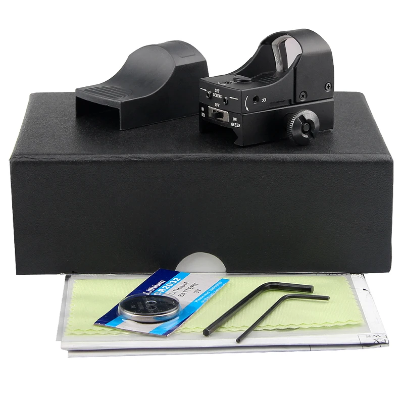 Hunting Mini Red Green Dot Scope Reflex Sight With OnOff Switch For Tactical Airsoft Shooting RL5-0006-14