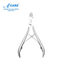 1Pc ACARE New Gold Stainless Steel Cuticle Scissor Nipper Cutter for Remover Cleaner Dead Skin Nail