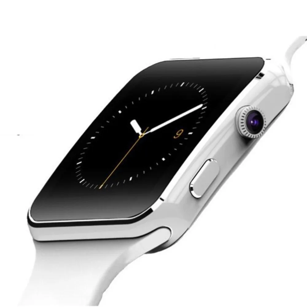 Fsoran X6 Смарт часы с Камера Сенсорный экран Поддержка sim-карта TF Bluetooth Smartwatch для IOS