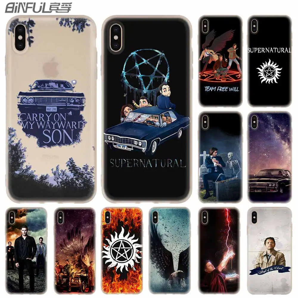 

Supernatural Jensen Ackles Dean Winchest Cover Case Silicone soft for iPhone X XS Max XR 6 6S 7 8 Plus 5 5S SE 4 4S Phone Cases