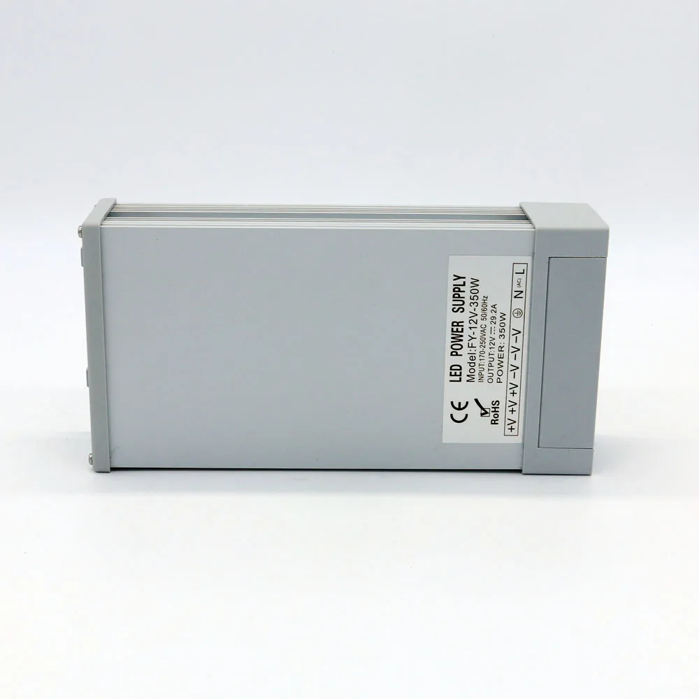 Фото Наружный непромокаемый Светодиодный источник питания Dc 12V 350W с сертификацией Ce Наружный непромокаемый Светодиодный источник питания Dc 12V 350W с сертификацией Ce