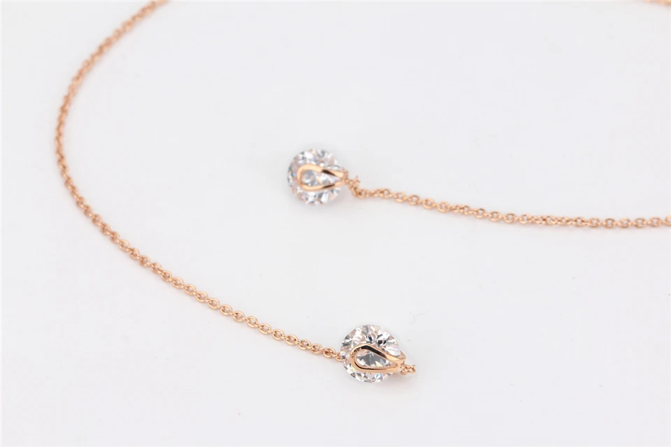 d PISSENLIT Silver Long Drop Earrings Round Gold Silver Earrings Women Jewelry New Fashion Grace Woman Korean Jewelry Girls Gifts