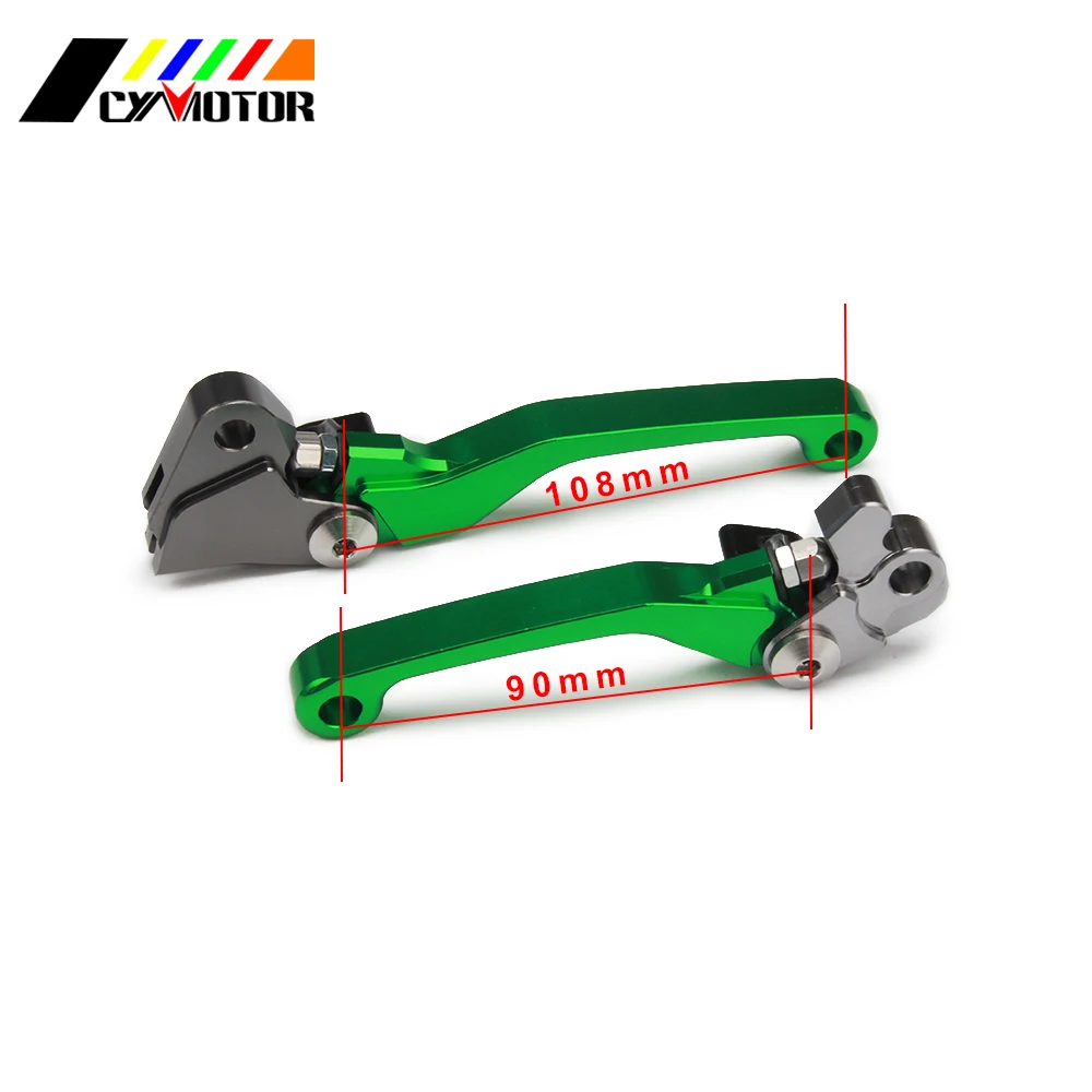 Рычаг сцепления для мотоцикла с ЧПУ поворотные тормоза KAWASAKI KX125 KX250 KX250F KX450F KX 125 250