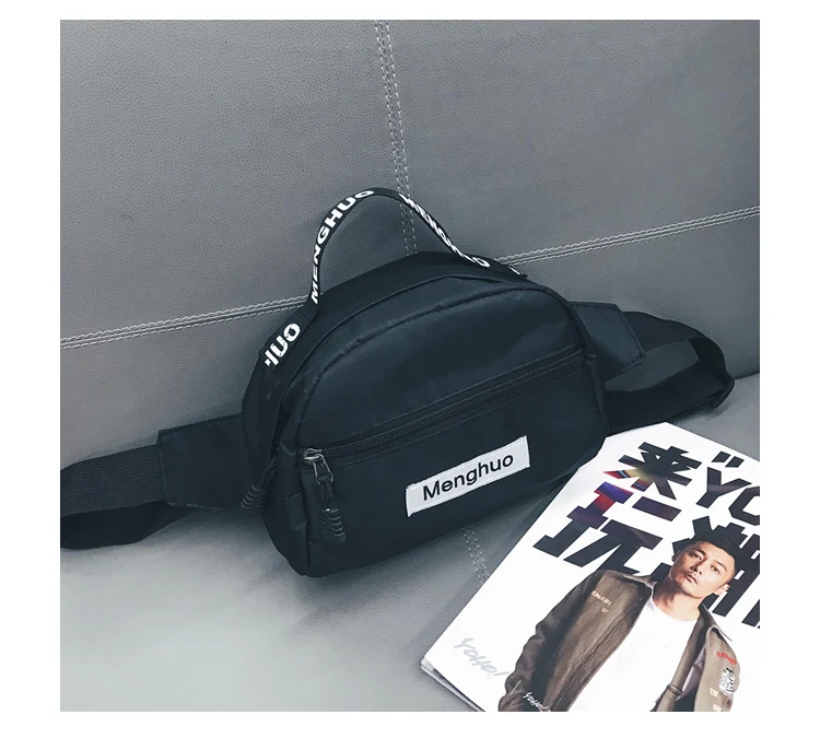 Menghuo Brand New Leisure Fanny Waist Pack Women Shoulder Belly Men Belt Handbags Female Crossbody Handbag Fanny Pack Waist bag_34-1_30