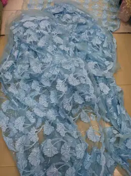 

style french lace fabric fresh african tulle laces fabrics J-41116 fashionable Nigerian lace fabrics
