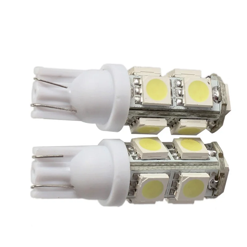 2 предмета светодиодный лампы 194 168 W5W T10 9SMD-5050 автомобильный габаритный задний фонарь Замена M8617