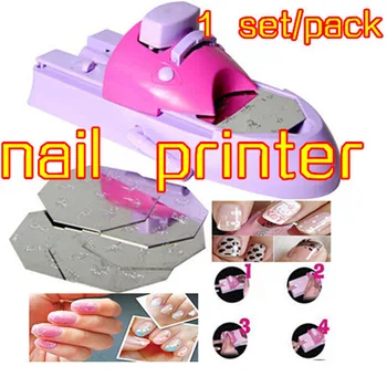 

Nail Art Printer Machine Pattern Printing Chart Plate Stamper Printing Manicure Stamp Set Tools DIY Nail Art Equipment