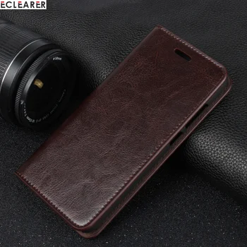 

ECLEARER Wallet Case For Huawei P10 Lite Genuine Leather Case Vintage Card Slots Flip Case For Huawei P10 Lite Phone Cover Coque