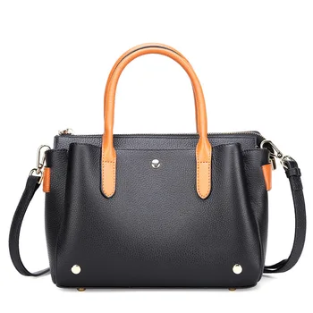 

New New Handbag Women Genuine Leather Female Shoulder Bag Real Cowskin Women Crossbody Messenger Bag Brand Women's Bag