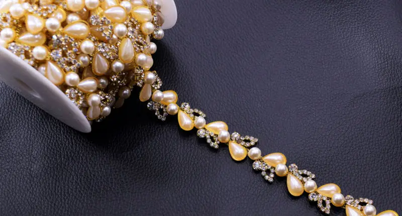 Gold pearl Trim HF-435 (7)