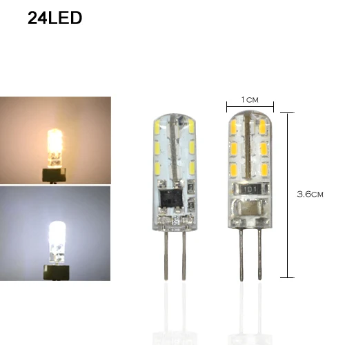 Светодиодная лампа G4 3014SMD 220 В переменного тока 3 Вт 9 Вт|foco luz|luz ledg4 lamp |