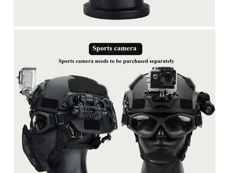 Армейский Тактический шлем для пейнтбола страйкбольные Пейнтбольные шлемы с креплением для спортивной камеры ночного видения охотничьи шлемы