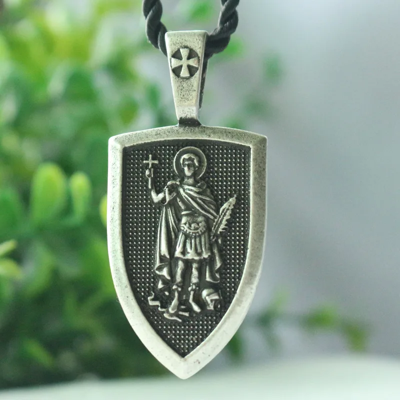 Мужское ожерелье с крестом 1 шт.|medal pendant|saint pendantsjewelry pendant |