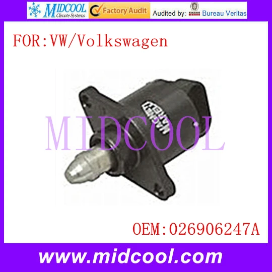 

New Auto IAC Idle Air Control Valve use OE NO. 026906247A for VW Volkswagen
