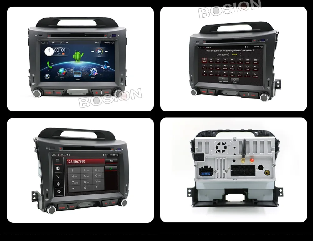 Clearance Bosion 2 din Android 9.0 car radio for KIA sportage 2011 2012 2013 2014 2015 car pc head unit with gps navigation stereo wifi 1 Clearance Bosion 2 din Android 9.0 car radio for KIA sportage 2011 2012 2013 2014 2015 car pc head unit with gps navigation stereo wifi 1