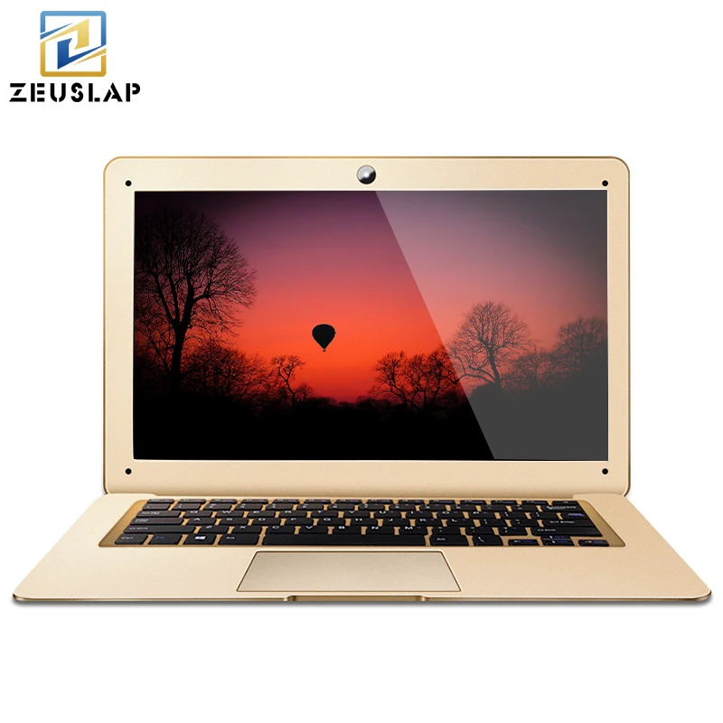 ZEUSLAP 14inch 8GB RAM+2TB HDD Windows 10 System 1920X1080P IPS Screen FHD Intel Quad Core Laptop Netbook Notebook Computer