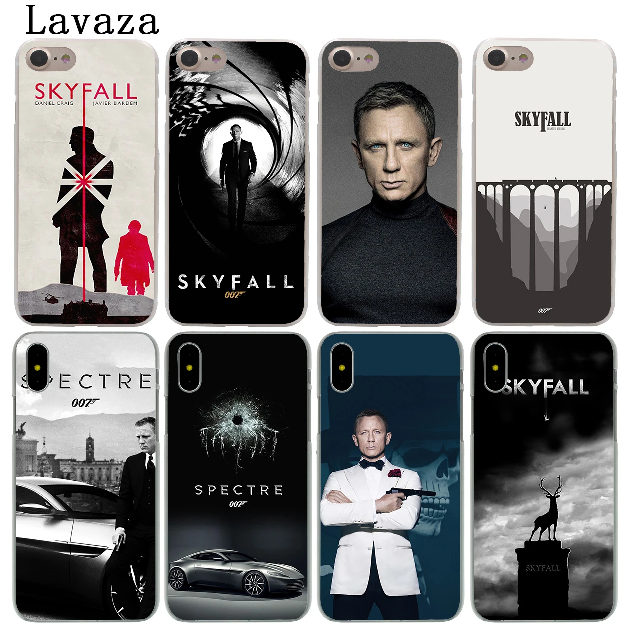 Lavaza 007 Spectre James Bond Skyfall жесткий чехол для телефона iPhone XR X 11 Pro XS Max 7 8 6 6S 5 5S SE 4S 4 10 |