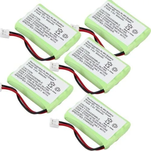 5 шт. Ni-MH 800 mAh 3,6 V Замена беспроводной домашний телефон Аккумулятор для Motorola SD-7501 V-Tech 89-1323-00-00 AT& T Lucent 27910