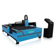 Chapa metálica de aço inoxidável gravura chama corte cnc 1530 mesa plasma máquina cortador plasma