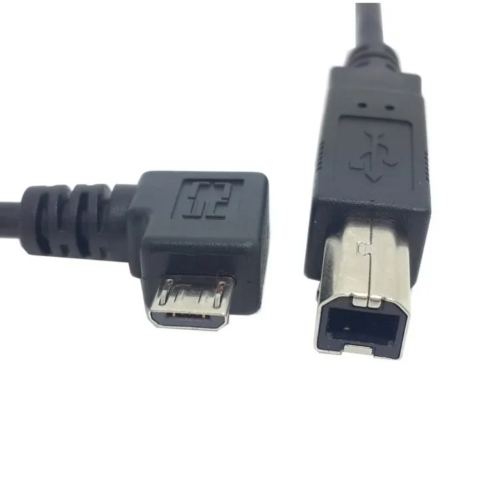 30 см 60 80 правый и левый Угловой 90 градусов Micro USB OTG для стандартного типа в сканер